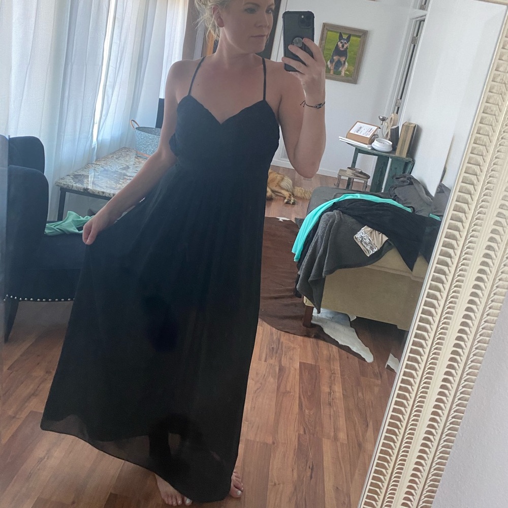 Lulus Black Cocktail Dress